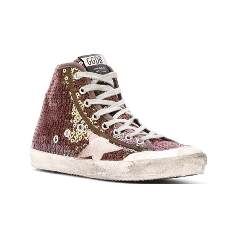 Golden Goose Francy iridescent sneakers